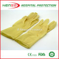 Gants chirurgicaux à latex jetables médicaux HENSO